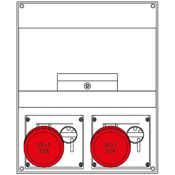 PORTABLE DISTRIBUTION ASSEMBLY DOMINO image 1