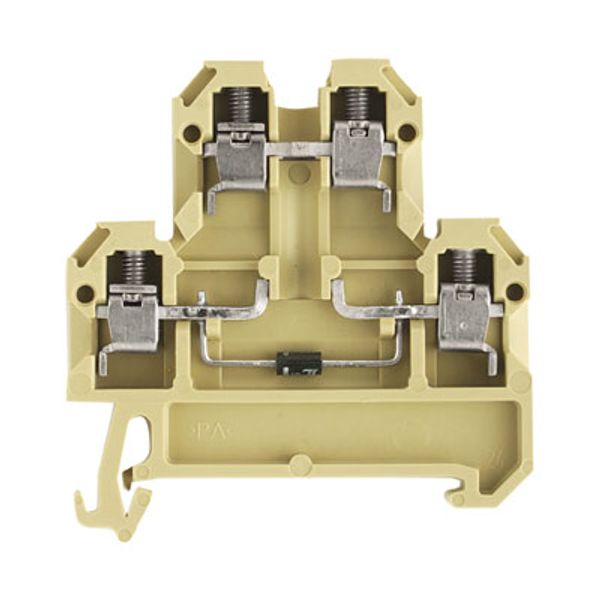 Component terminal block, Screw connection, 4 mm², 400 V, 10 A, 1 N 40 image 1