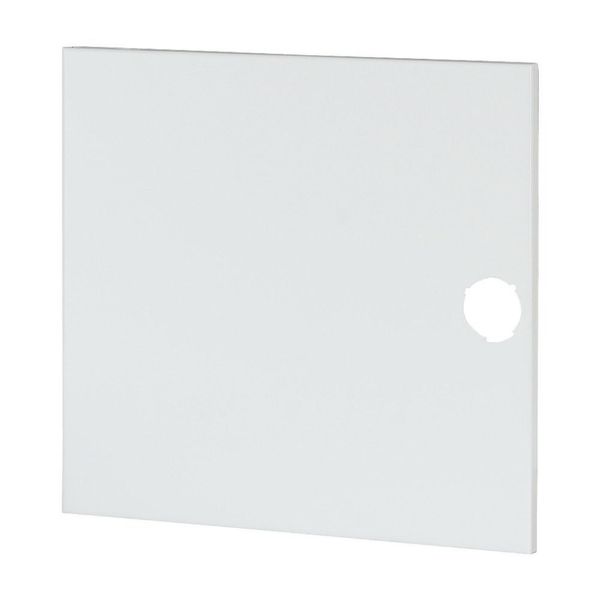 Replacement door, white, 1-row, for flush-mounting (hollow-wall) compact distribution boards image 2
