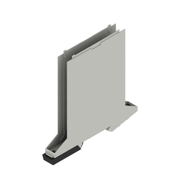 Basic element, IP20 in installed state, Plastic, Agate grey, Width: 12 image 2