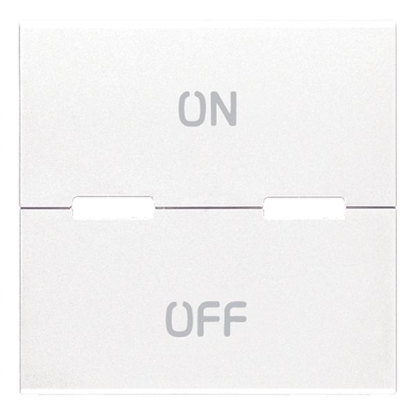 Button 2M ON/OFF symbols white image 1