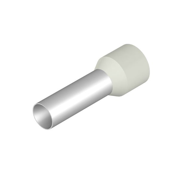 Wire end ferrule, Standard, 16 mm², Stripping length: 21 mm, white image 1