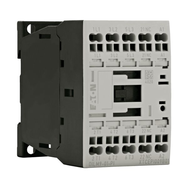 Contactor, 3 pole, 380 V 400 V 4 kW, 1 NC, 220 V 50/60 Hz, AC operation, Push in terminals image 10