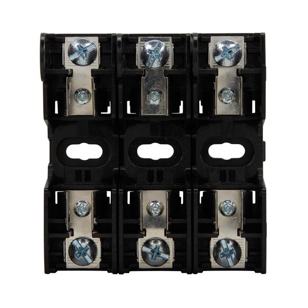 Eaton Bussmann Series RM modular fuse block, 250V, 0-30A, Screw, Three-pole image 1