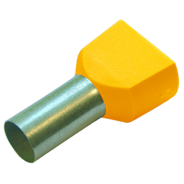 Twin ferrule 6.0/14 yellow image 2