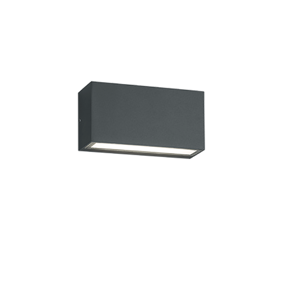 Trent LED wall lamp anthracite image 1