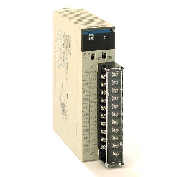 Isolated pulse input unit, 4 x inputs (voltage input, no-voltage semiconductor input, contact input), 20 kHz input frequency (20 Hz for contact input) CS1W0081F image 1