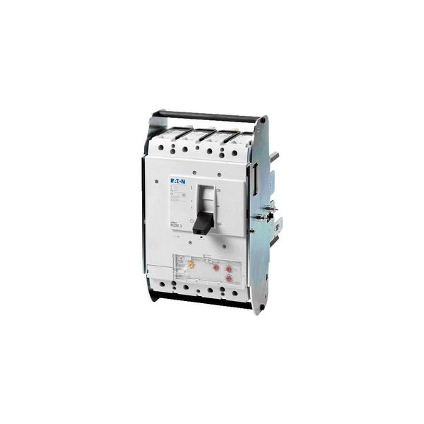Circuit-breaker 4-pole 400A, system/cable protection+earth-fault prote image 4
