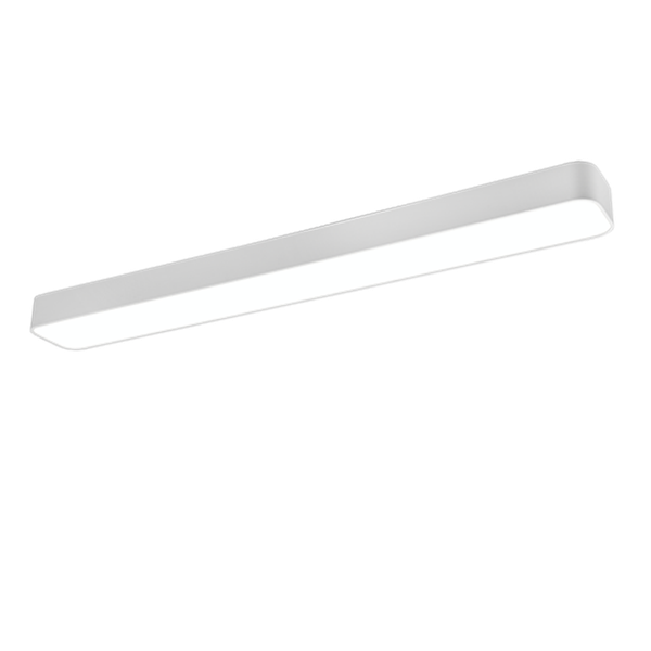 Asterion LED ceiling lamp 120 cm matt white image 1