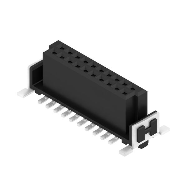 PCB plug-in connector (board connection), 1.27 mm, Number of poles: 20 image 1