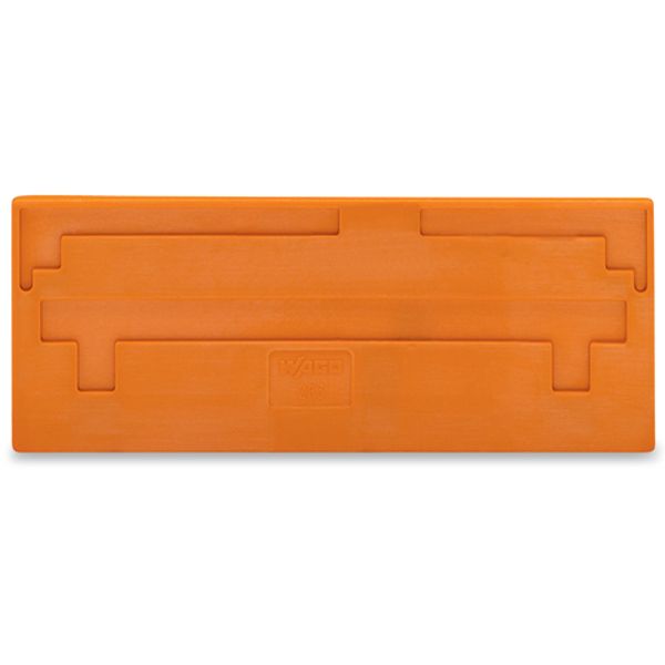 Separator plate 2 mm thick oversized orange image 2