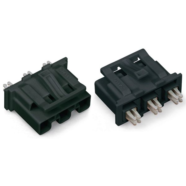 Device connector 3-pole Cod. A black image 1