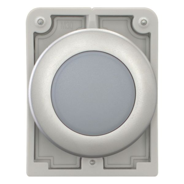 Indicator light, RMQ-Titan, Flat, white, Metal bezel image 3