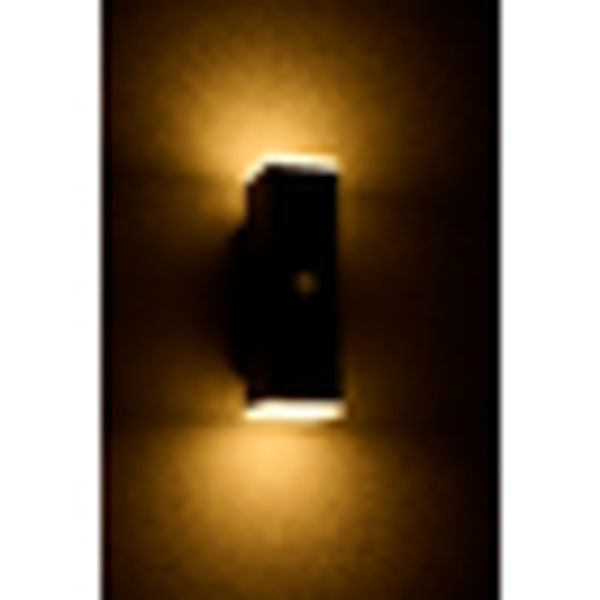 Evo LED Square Up/Down PIR 12,5W 750lm 3000K IP54 anthracite image 11