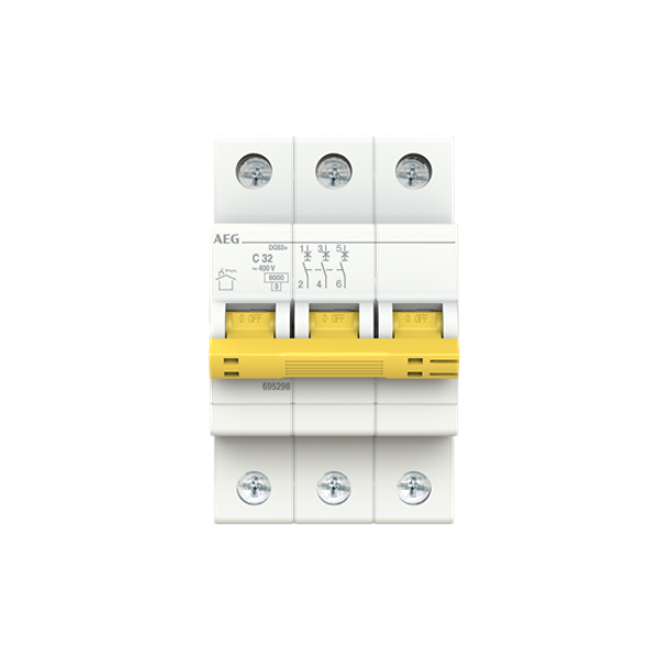 DG63+ C32 Miniature Circuit Breaker image 1