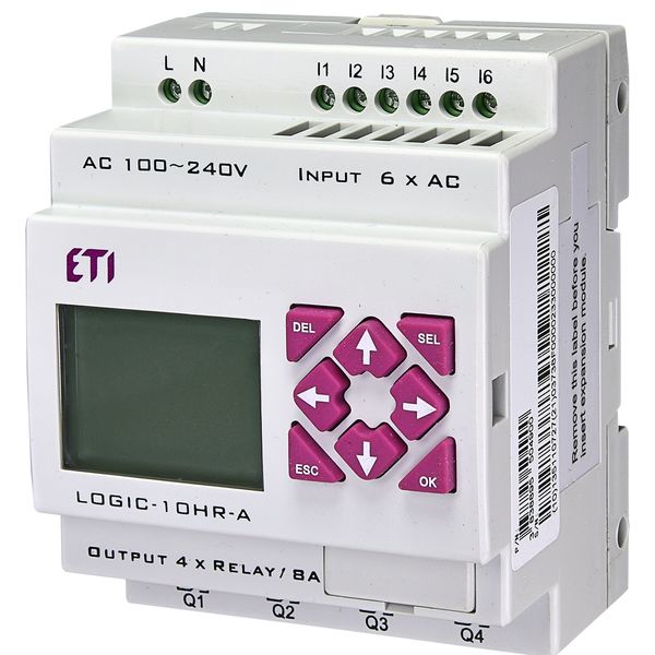 LOGIC-ST1-3.0 programmable logic relay, with software image 1