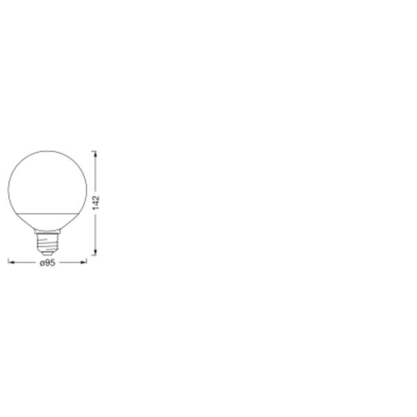SMART+ WIFI Globe Tunable White G95 100 14W 2700…6500K E27 image 8