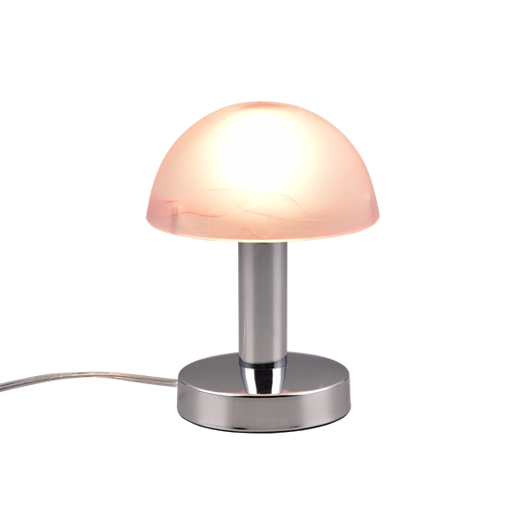 Fynn II table lamp 21 cm E14 chrome/lilac image 1