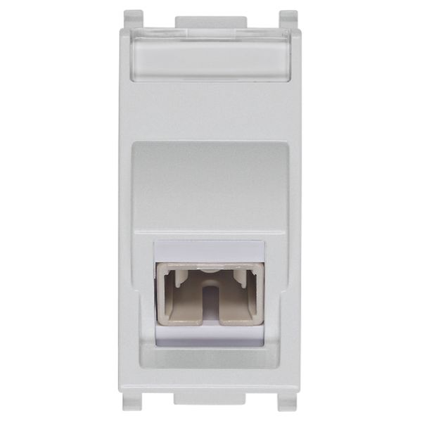 Multi fiber-optic outlet 50/125 SC Silve image 1