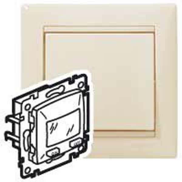 MOTION SENSOR WITHOUT NEUTRAL 250 W IVORY, ACCESSIBLE ON-OFF image 1