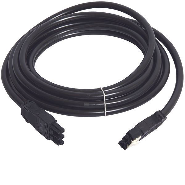 Connection cable Winsta, 3x2.5², 5m, hfr, Cca, black image 1
