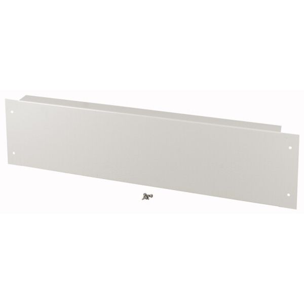 Plinth, front plate for HxW 200 x 850mm, grey image 1