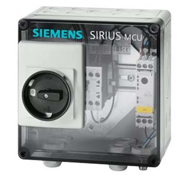 SIRIUS MCU motor starter Enclosure degree of protection IP55 plastic Communication 3RK4320-3CR51-1BA0 image 1