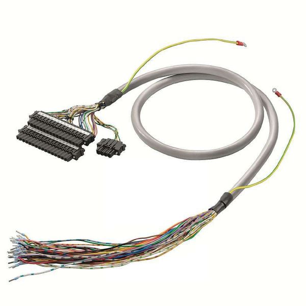 PLC-wire, Digital signals, 36-pole, Cable LiYCY, 1 m, 0.34 mm² image 1