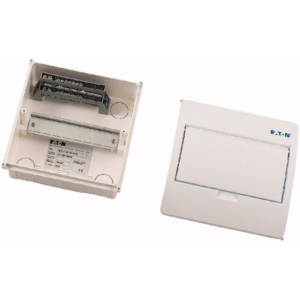ECO Compact distribution board, flush mounting, 1-rows, 8 MU, IP40 image 8