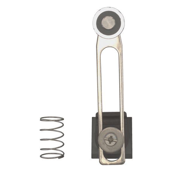 Adjustable roller lever, D=18mm, metal image 14