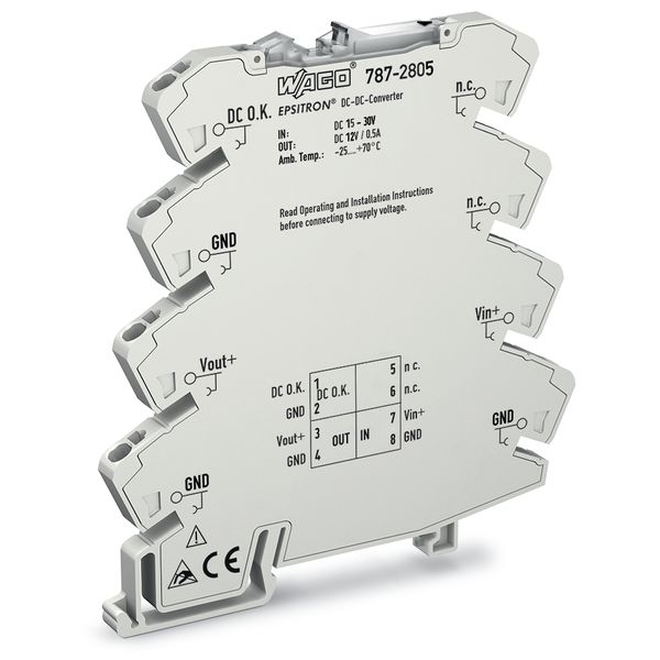 DC/DC Converter 24 VDC input voltage 12 VDC output voltage image 3