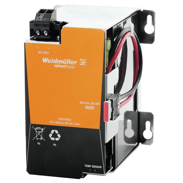 Battery (UPS), 24 V DC, 3.4 Ah image 3
