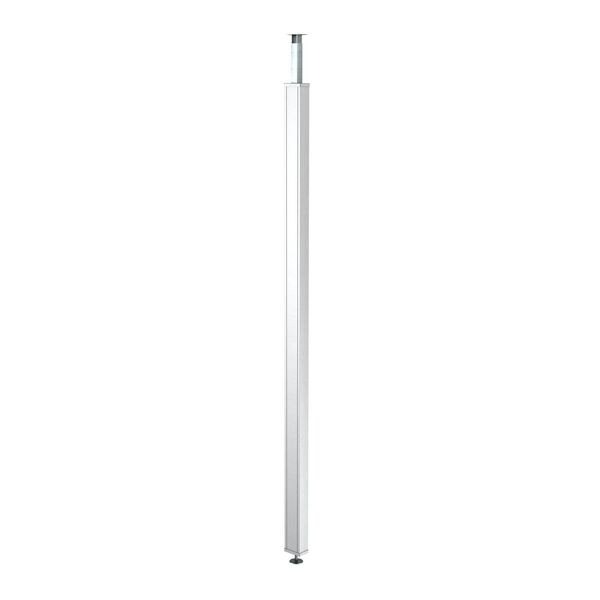ISS70110STKRW Service pole floor-ceiling cover, PVC 2505x115x75 image 1