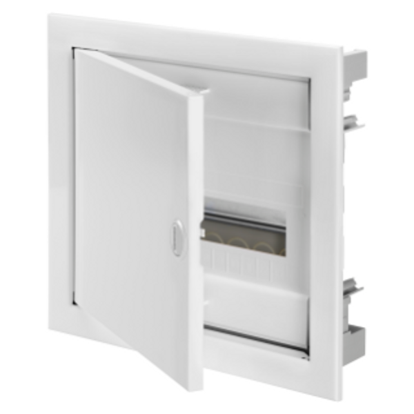 ENCLOSURE FOR BRICKWORK WALLS 12 MODULES - WITH BLANK DOOR AND METAL FRAME - IP40 image 1