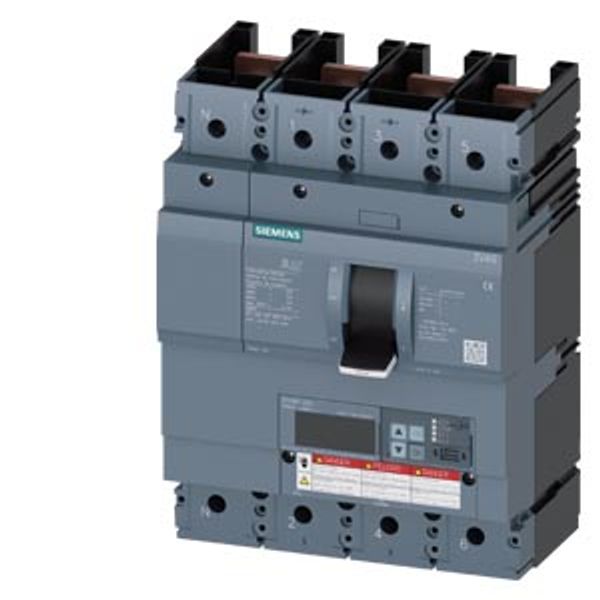 Circuit breaker 3VA6 UL frame 400 breaking capacity class M 35 kA @ 480 V 4-pole image 1