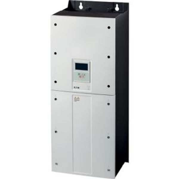 Variable frequency drive, 500 V AC, 3-phase, 130 A, 90 kW, IP55/NEMA 12, OLED display, DC link choke image 2