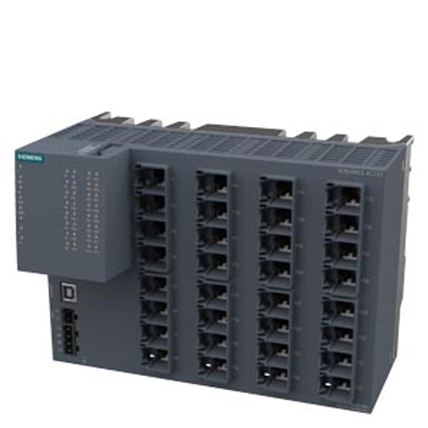 SCALANCE XC332 managed Layer 2 IE switch, 32x 10/100/1000 Mbit/s RJ45 image 2