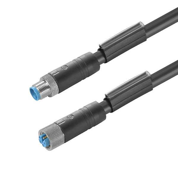 Sensor-actuator Cable (assembled), Connecting line, M12 / M12, Number  image 3