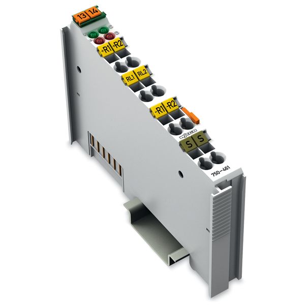 2-channel analog input For Pt100/RTD resistance sensors light gray image 2