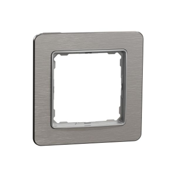 Sedna Design & Elements, Frame 1 gang, professional, brushed aluminium image 3