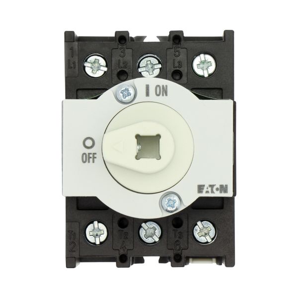 Main switch, P1, 32 A, rear mounting, 3 pole image 30