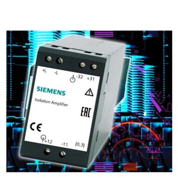 Simeas T transmitter for direct current, Direct voltage and isolation amplifier 7KG6131-1BM14 image 1