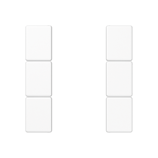 Cover kit 3-gang, complete A503TSAWW image 3