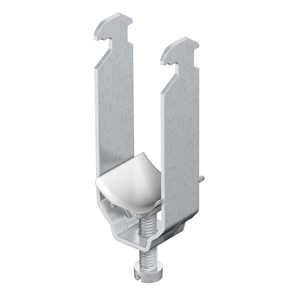 2056 2 16 ALU Clamp clip, double, ALU plastic pressure trough image 1