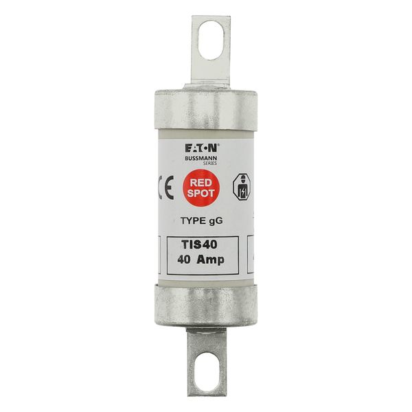 Fuse-link, LV, 40 A, AC 660 V, DC 460 V, BS88/A3, 22 x 86 mm, gL/gG, BS image 25