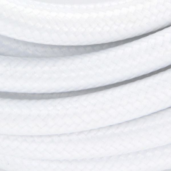 Intertwined cable cotton 2*1.5 white Fontini image 1