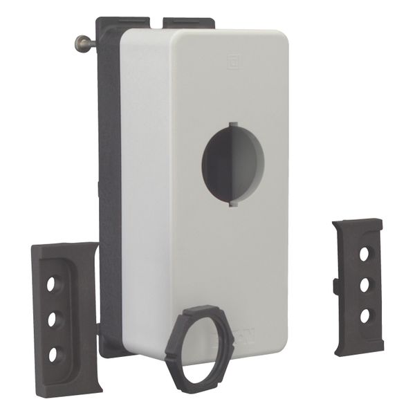 Surface mounting enclosure, flat, 1 mounting location image 11