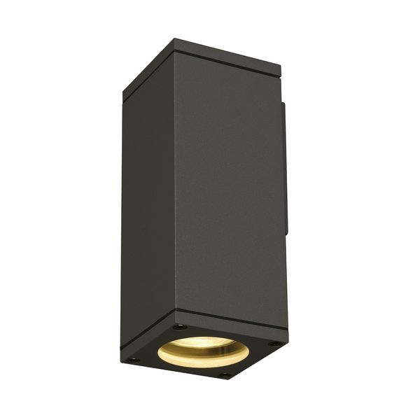 THEO WALL OUT WALL LUMINAIRE, GU10, max. 35W, angular, anthr image 1