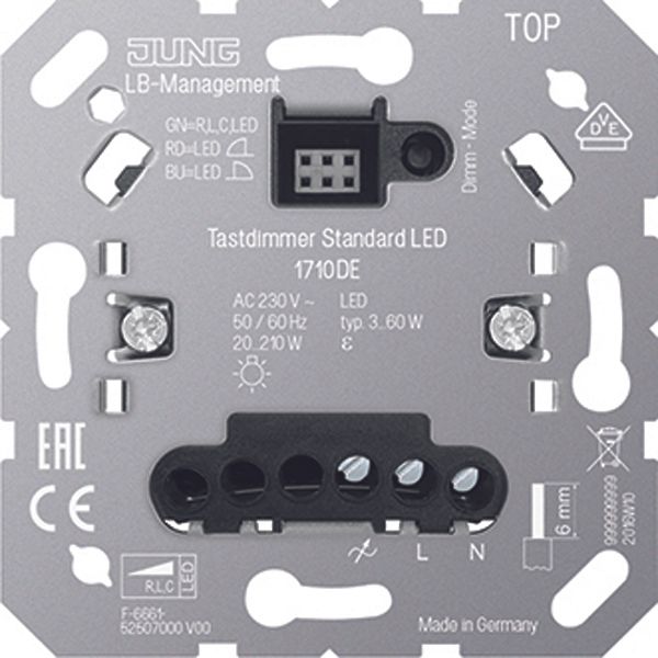 Standard touch dimmer insert LED 1710DE image 2