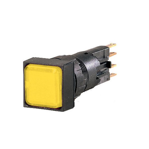 Indicator light, raised, yellow, +filament lamp, 24 V image 2